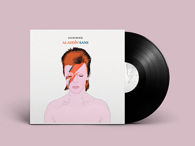 David Bowie | Aladdin Sane Illustration