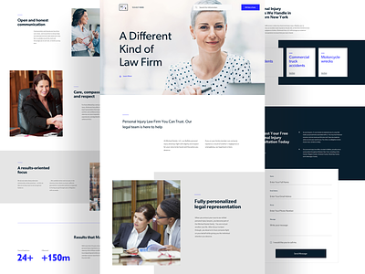 Law Firm Web Design design layout homepage landing page law layout minimal product design ui ui designer user experience user interface ux ux design ux designer web design web design layout web designer web designers website website design
