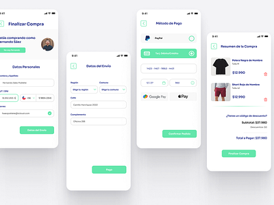 App Checkout checkout mobile ui ux