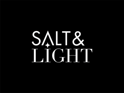 Salt & Light Opt-03 2019 branding didots flare futura ldk le dang khoa light logo media salt salt light star typography