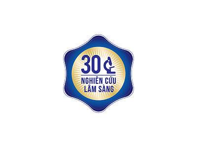 "30 Clinical Provens" Proposal-3 30 blue clinical provens golden icon nghien cuu lam sang nutrition proposal vietnam