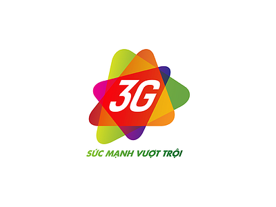 3g Logo Proposal 01 3g blue gradient green internet mobile orange proposal telecom vibrant vietnam