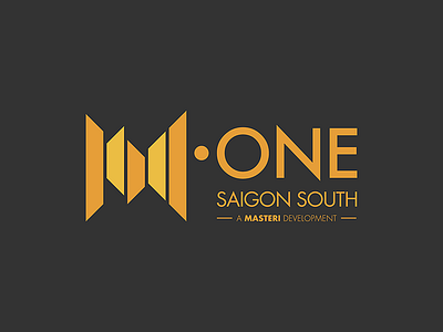 M-ONE Logo Proposal 03 apartment branding level 3 m one master nam saigon proposal real estate saigon saigon south vietnam young