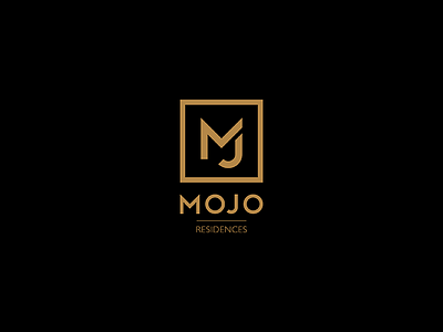 Mojo Proposal 03 apartment black elegant gold logo m mojo premium proposal real estate saigon vietnam