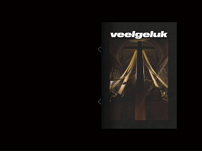 Veelgelukelwin - Zine design book cover graphic illustrator photoshop zine