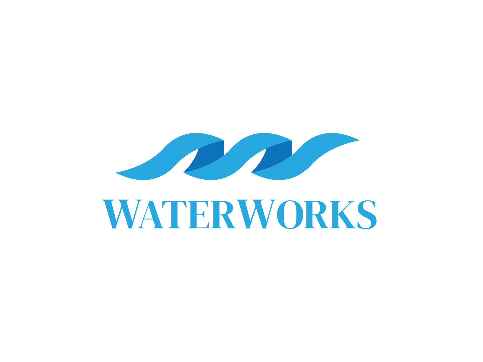 Waterworks - Logo Design by DesignSniper on Dribbble