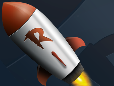 Rawket Icon design icon rocket space