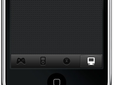 iPhone UI - just for fun iphone tab ui