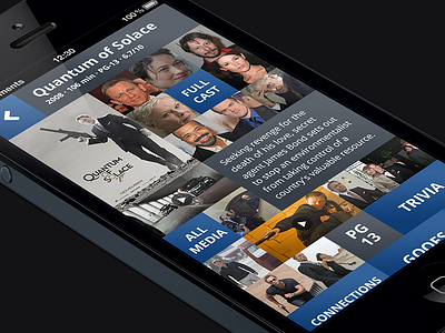 IMDB concept imdb ios iphone movie