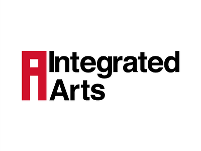 Integrated Arts Logo arts branding icon logo