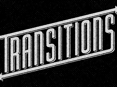 Transitions texture transitions typography