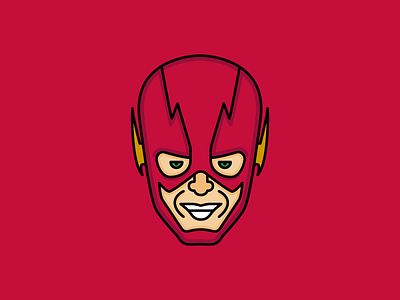 WIP The Flash Icon flash icon illustration red scarlet speedster wip