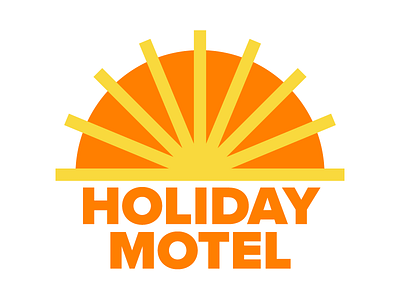 Holiday Motel Logo holiday logo motel