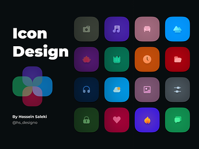 Icon Design app concept design figma icon ui ux webdesign