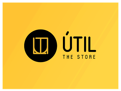 Útil The Store Logo branding design logo