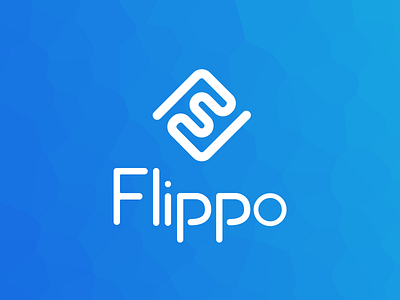 Flippo Logo app brand branding design logo vector