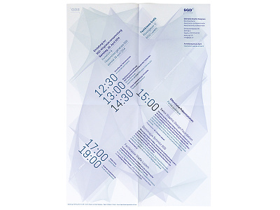 SGD General Assembly Flyer (back) flyer generative print