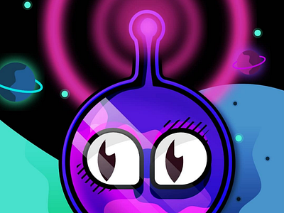 Oddity alien branding color illustration illustrator logo vector
