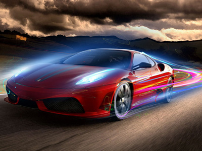 Official Ferrari Case cars formula 1 lotus futuristic grand prix helmet lighting effect motorsport photo illustration racing speed swoosh wheels