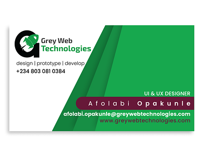 Business Card Design business card design