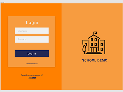 School Login school portal webdesign website