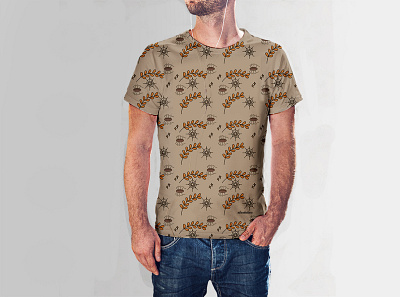 t-shirt design artist fashion fashion illustration halloween illustration pattern design textile textures tshirt tshirt art vector