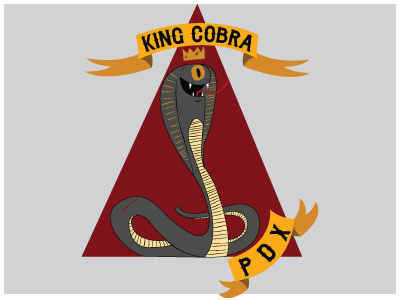 KING COBRA PDX cobra eye king kingcobra pdx portland snake