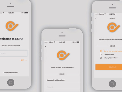 Sign Up UI Design