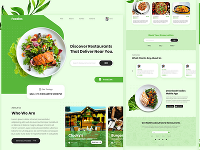 Foodies Web UI