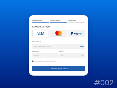 Daily UI - 002 002 checkout confirm order dailyui dailyui002 minimal ui ui design ux
