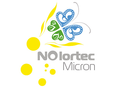 Nolortecmicron coporate identity logo nature vector