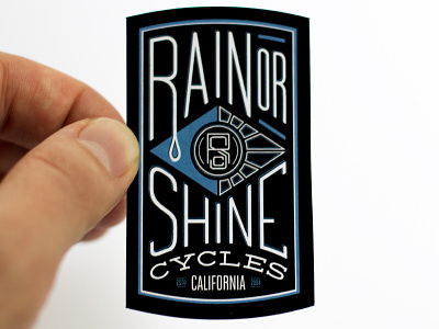 RSC Sticker branding cycling head badge logo sticker