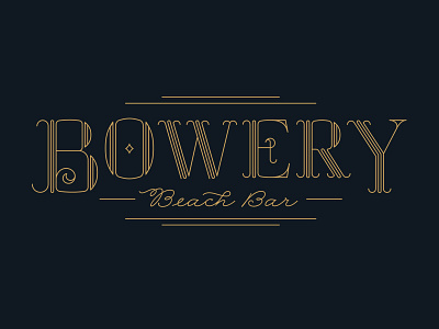 Bowery by Ben Didier on Dribbble