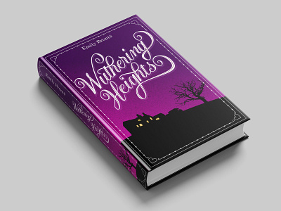 WUTHERING HEIGHTS BOOK COVER book cover editorial design emily brontë lettering lettering artist wuthering heights