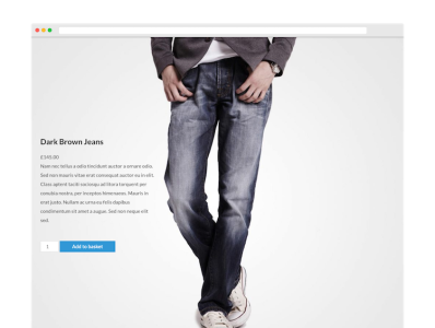 Full Screen WooCommerce Product Page Design