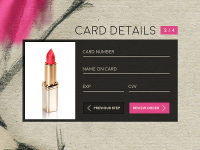 Daily UI 001 - Credit Card Checkout