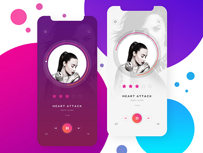 Music app app creative design minden mobile moscow music music app russia ymc.studio
