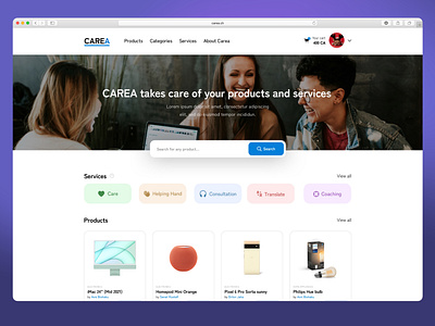 CAREA E-Commerce Platform