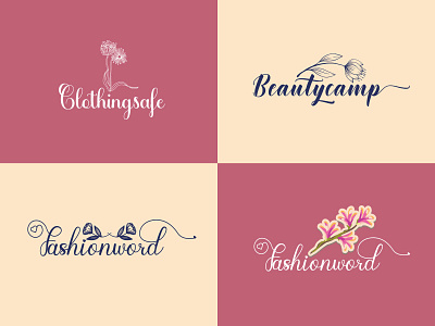 Floral logo concept