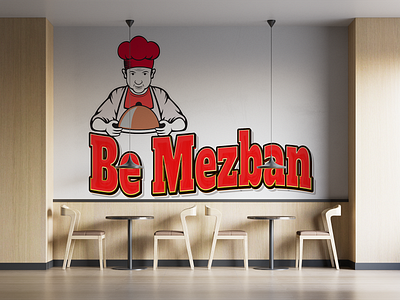 "Be Mezban" is a restaurant Logo.... businesslogo corporatelogo dailylogochallenge entrepreneurs graphicdesigner illustration logo logodesigner logodesigns logoideas logoinspirations logokeeper logopedia logotype luxury smallbusiness thebrandidentity vector