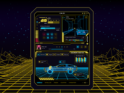 Retrofuturistic EV assistant