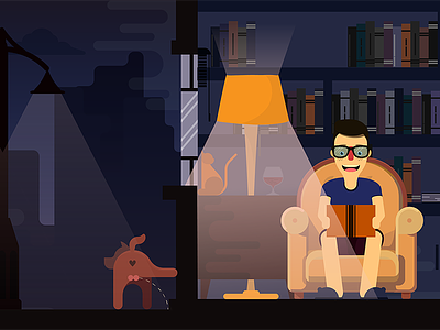 Just For Fun illustration illustrator relaxing time