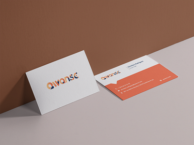 Logo annd business card for Qwanse brand design brand identity branding business card businesscard design flat logo vector