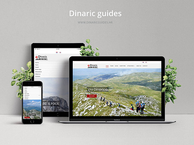 Dinaric Guides website