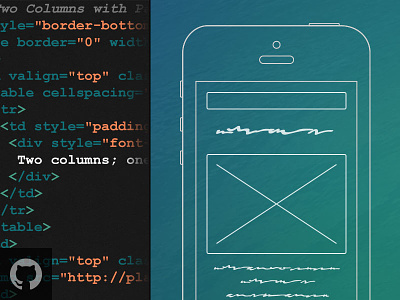 Another Responsive Email Template cerberus code email github html email responsive wireframe