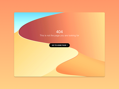 Daily UI 008 404 Not found