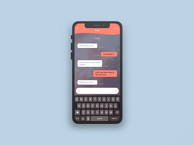 Daily UI 013 Direct message daily ui 013 dailyui direct message