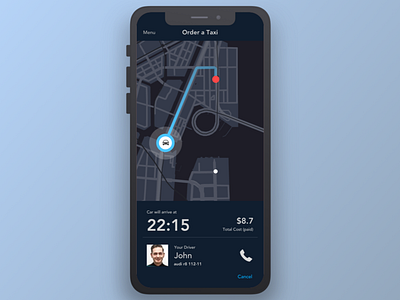 Daily UI 020 Location Tracker