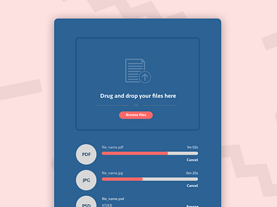 Daily UI 031 File Upload