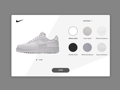 Daily UI 033 Customize Product